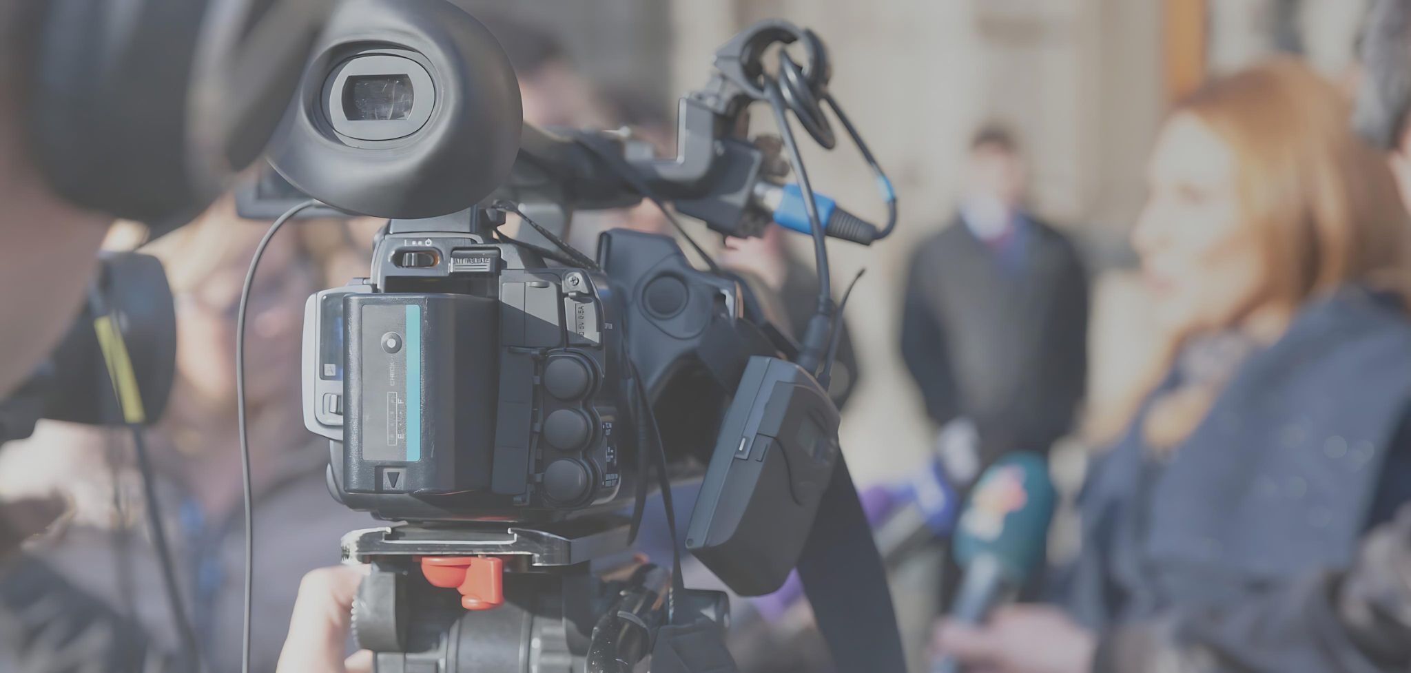 Camera filming important Communications Figure